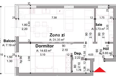 TVA inclus | Apartament 2 camere Pitesti | Zona Stadion - 2