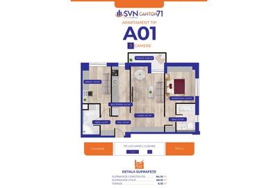 REA1026525 Apartament 3 camere I Comision 0 I Aviatiei - 11