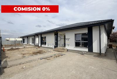 Casa parter 100mpu, 4 cam, placa, încălzire pardoseala! Comision 0% - 1