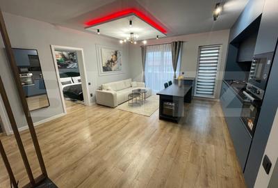 Apartament cu 2 camere semidecomandat, mobilat în Florești