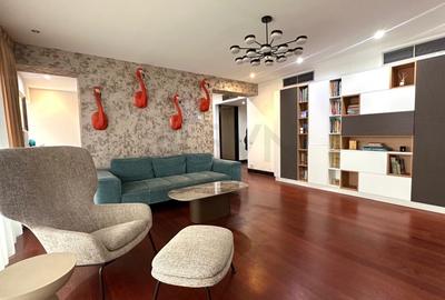 Apartament cu 4 camere semidecomandat, mobilat în Arcul de Triumf