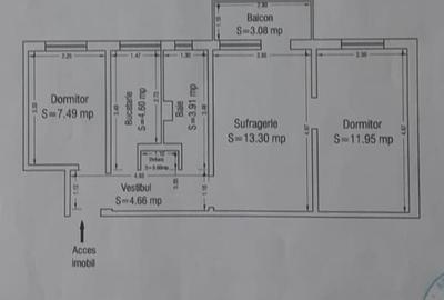 Oportunitate! Apartament 3 camere cu loc de parcare – Etaj 1, GAZE - 1