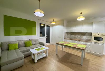 Apartament cu 2 camere semidecomandat, mobilat în Florești