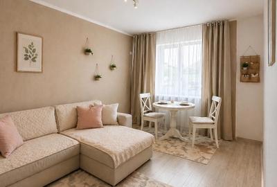 Direct proprietar, 2 camere decomandat 43 m  109.000€, mobilat utilat - 2