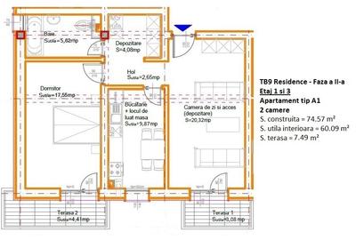 TB9 Residence | Faza a 2-a | 2 cam tip A1 | 0% comision - 6