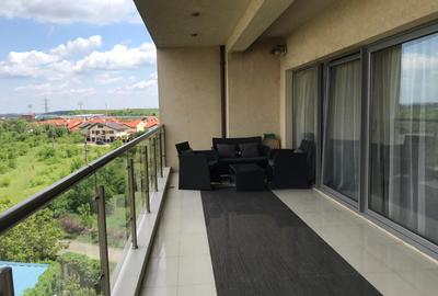 Apartament cu 3 camere, mobilat în Pipera