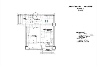 Apartament 2 camere | Bloc cu lift | Proiect nou | Parcare inclusa | - 4