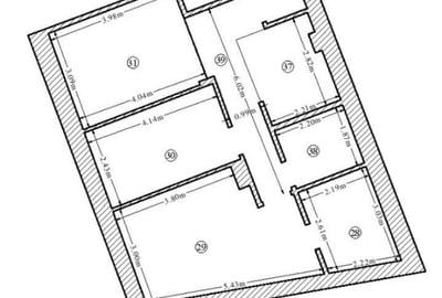 De inchiriat - 3 camere - Universitate 150m Metrou - 9