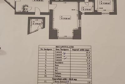 Apartament 4 camere 80mp +garaj Dorobanti/Caderea Bastiliei - 15