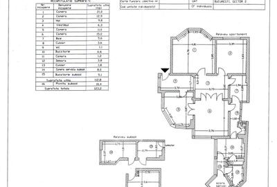 Vanzare apartament patru camere in vila cartierul Armenesc curte - 16