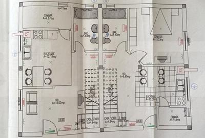 Casa compusa din 2 corpuri, 6 camere, 500 mp teren, Chinteni - 19