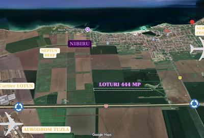 Avans 500 euro - Teren de investitie la Mare! Statiunea Costinesti 444 mp - 12