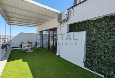 Penthouse pe 2 niveluri cu terase, parcare in Buna Ziua! comision 0% - 14