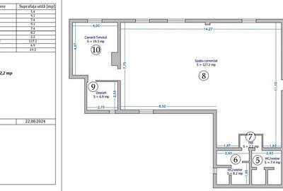 Spatiu comercial 200mp ,semidemisol,optim diverse activitati- zona Rahovei - 5