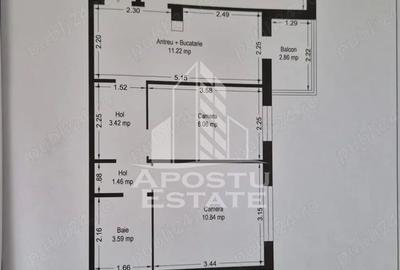 Apartament 3 camere de vanzare, Aradului, Timisoara - 10