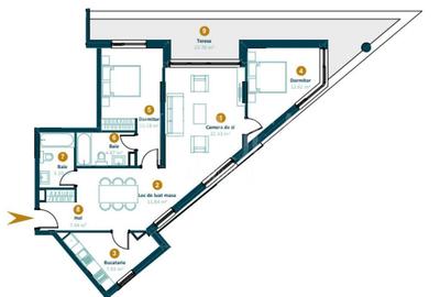 Apartament 3 camere de vanzare in Intre Lacuri, Cluj Napoca - 16