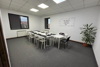 Spațiu de birouri central – 3 încăperi (open space 60 mp) + parcare - 2