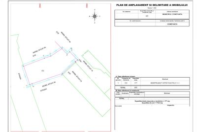 Constanta - Tomis I - teren cu PUD aprobat de  P+2 - 2