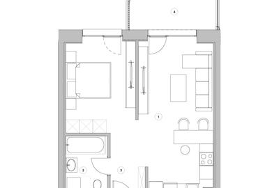 Studio dublu - Tip 2A Lake View - 12