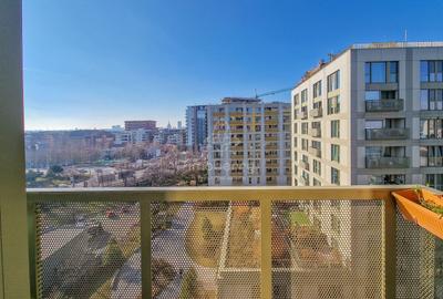 Vedere panoramica spre apus | Mobilat & utilat | 2 bai | Aviatiei Park - 12