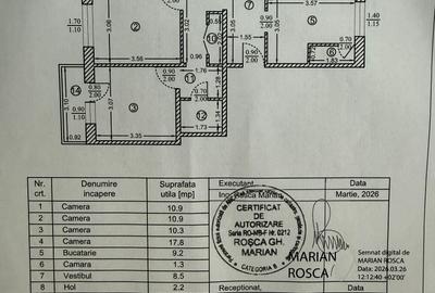 Apartament 4 camere, Decomandat ,86 mp - 1
