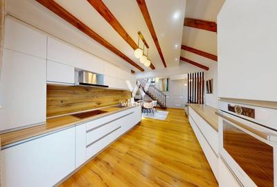 Penthouse superb pe 2 niveluri, mobilat si utilat confort lux - 9