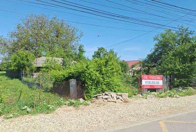 Teren de 500mp cu deschidere dublă 14/35m, strada principală Ciofliceni! - 2