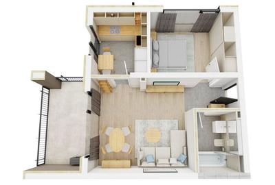 Apartamente decomandate | Lift | Gradina proprie | Dezvoltator - 2