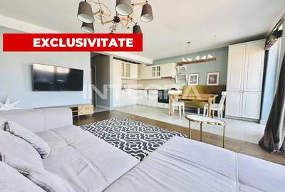 Apartament cu 3 camere semidecomandat, mobilat în Central