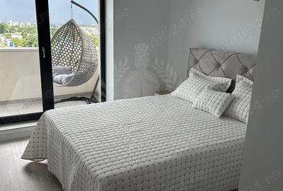 Apartament cu 2 camere decomandat, mobilat în Cantacuzino