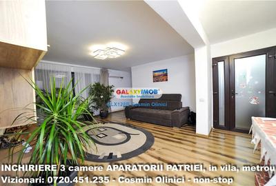 INCHIRIERE 3 camere BERCENI - Aparatorii Patriei, metrou, in vila - 4
