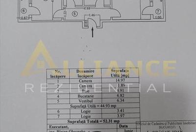 Apartament cu 2 camere decomandat în Metalurgiei