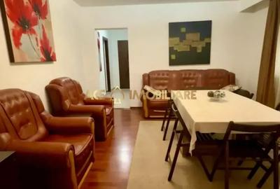 Apartament cu 3 camere decomandat, mobilat în Pajura