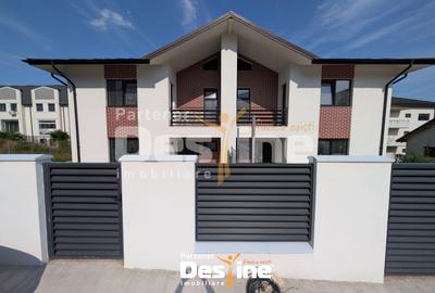 Duplex Modern P+1+M 150 mpU 4 camere curte pavată 300m față de Șos. Voinești - 3