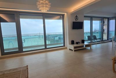 Apartament de Lux, 3 Cam, Vedere Frontala la Plaja, Prima Linie la Mare – 132 mp