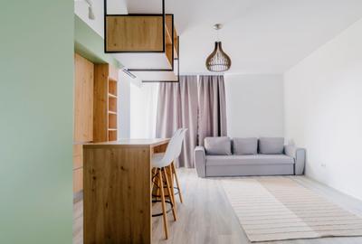 Apartament cu 3 camere semidecomandat, mobilat în Grozăvești