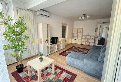 Apartament cu 2 camere semidecomandat, mobilat în Dorobanți