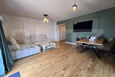 Apartament cu 3 camere decomandat, mobilat în Central