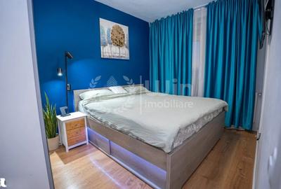 Apartament cu 4 camere semidecomandat, mobilat în Iris