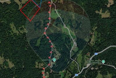 Vânzare teren extravilan, 4 ha pădure, zona turistică Liban, Harghita - 3