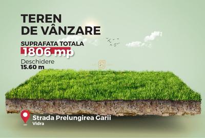 Teren Construcții intravilan de 1806 mp, în Berceni