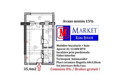 Garsoniera - Metrou Berceni (400 metri)