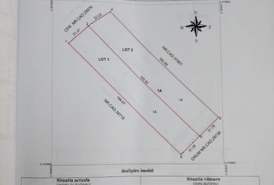 Teren 11.671 mp (2 loturi) la limita Brașov – Ozun | 4 €/mp | Investiție - 1