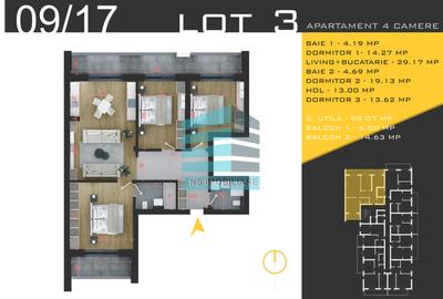 Apartament 4 Camere 119 Mp,Exclusivitate și Confort, Pallady - 7