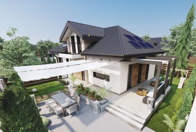 Casa P+M cu sistem HVAC | Pompa de caldura | Panouri fotovoltaice | Smart Home - 1