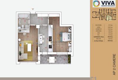 Vanzare apartament decomandat, 2 camere+dressing - Aparatorii Patriei - 9