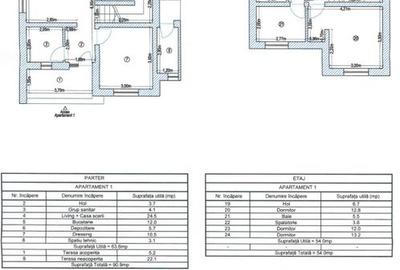 Duplex despartit prin spatiu tehnic - 4