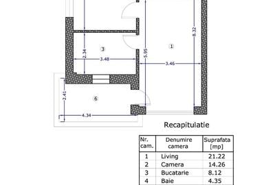 NEW! 2 Camere,  Panoramic View, City Point Faza 2, Aviatiei - 7