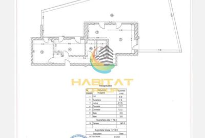 Unirii Biblioteca Nationala Apartament 3 Camere 2 Bai Terasa 145mp  Comision 0% - 8