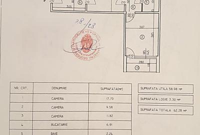 Apartament 3 camere semidecom - Park Lake - Camil Ressu - 8 min metrou Dristor 1 - 4